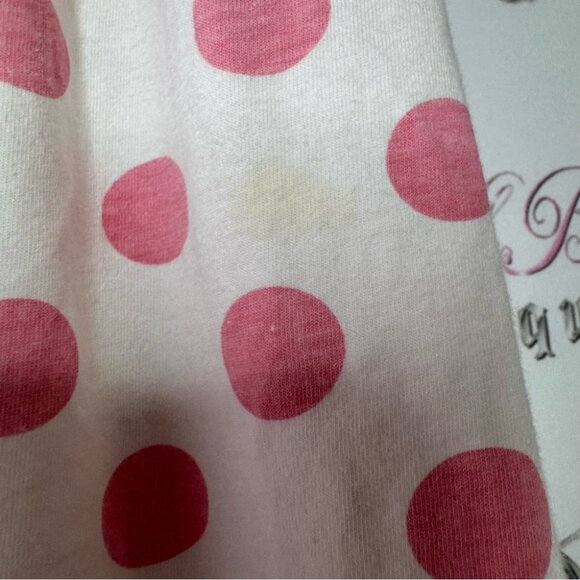 Vanessa dress secret garden polka dot dotted pink white sparkly silver writing - Picture 12 of 12